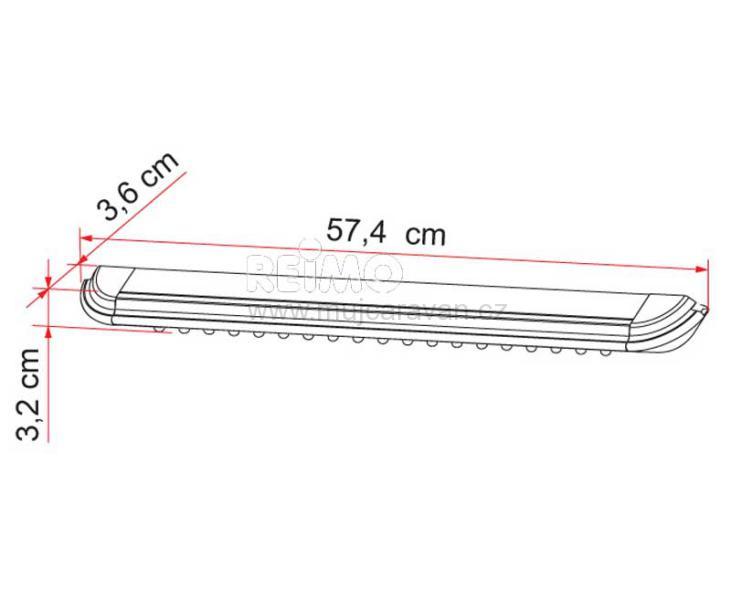 LED svítidlo pod markýzu