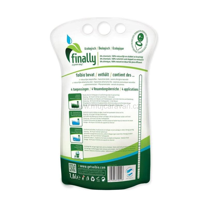 Biologický sanitární přípravek 4v1 SOLBIO, 1,6 l