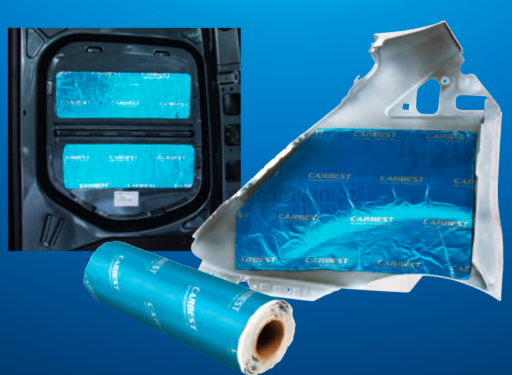 Samolepící izolace X-Trem Noise-Regulator, 2 mm, 100 x 50 cm