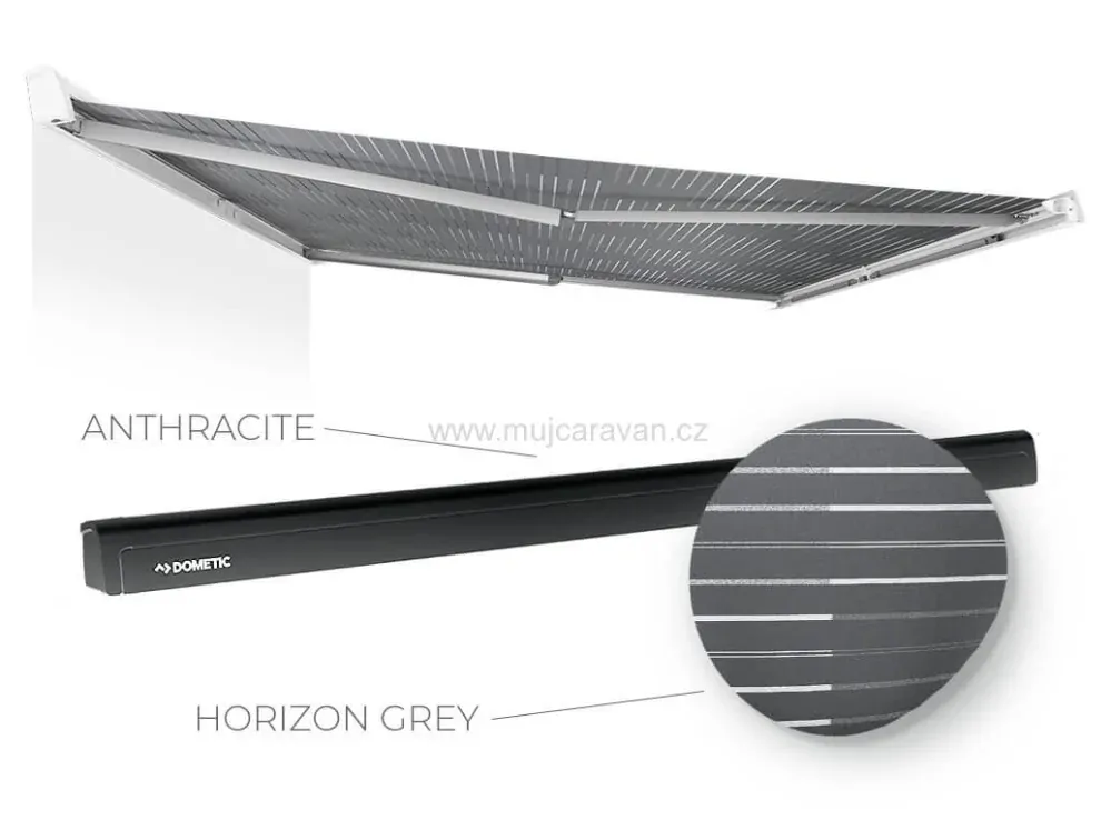 Markýza Dometic PW 1100 - antracit
