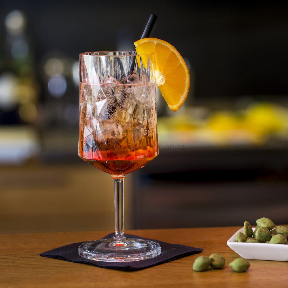 Sada 2 ks sklenic na víno Koziol Superglas 350 ml