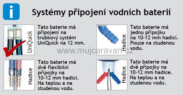Koupelnová vodní baterie Cascada