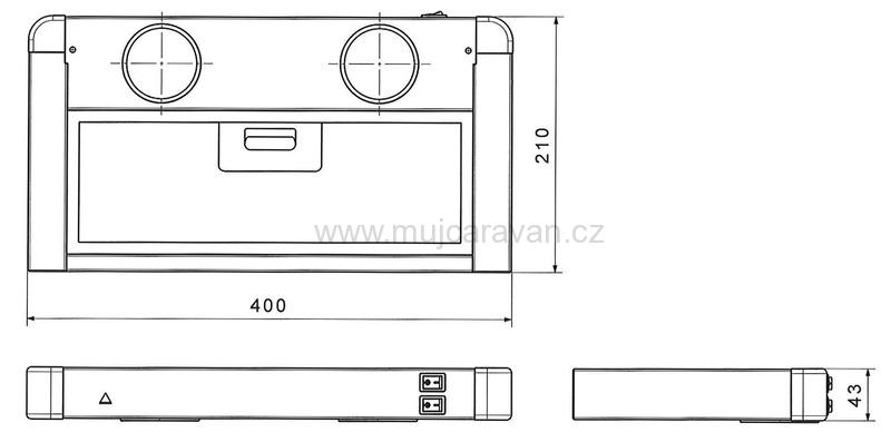 Digestoř Click Inox