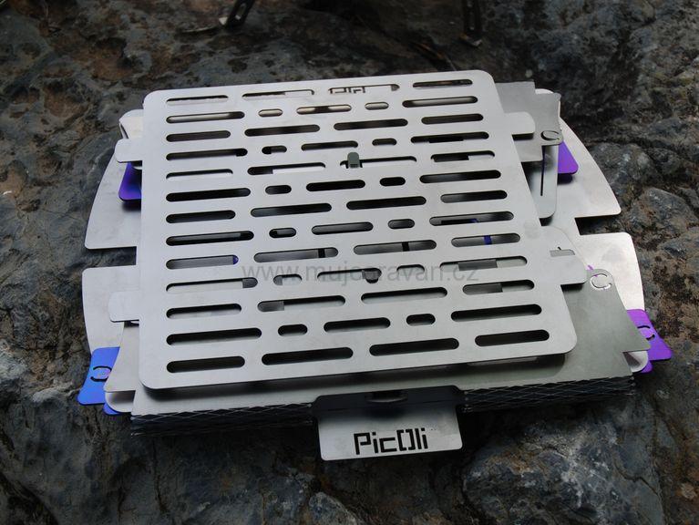 Grilovací nástavec na plynový sporák PicOli