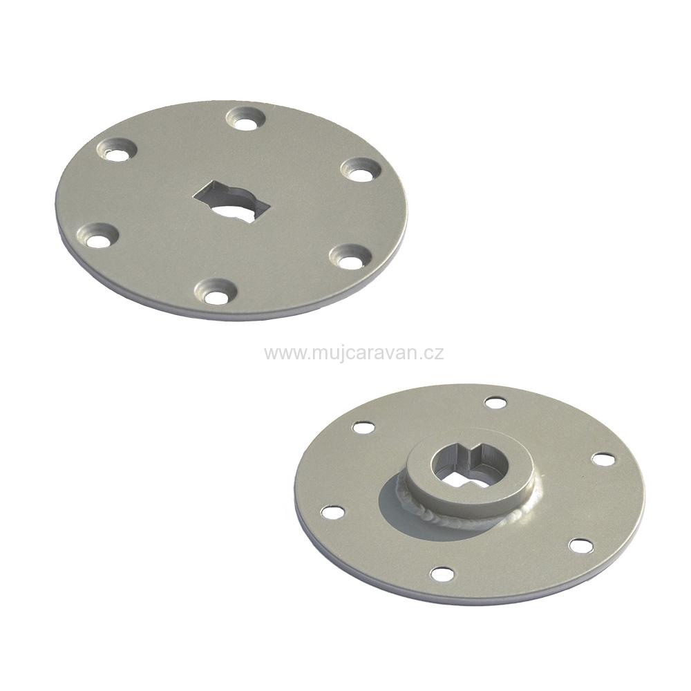 Stolová podnož Quick Release RV 690 mm, šedá