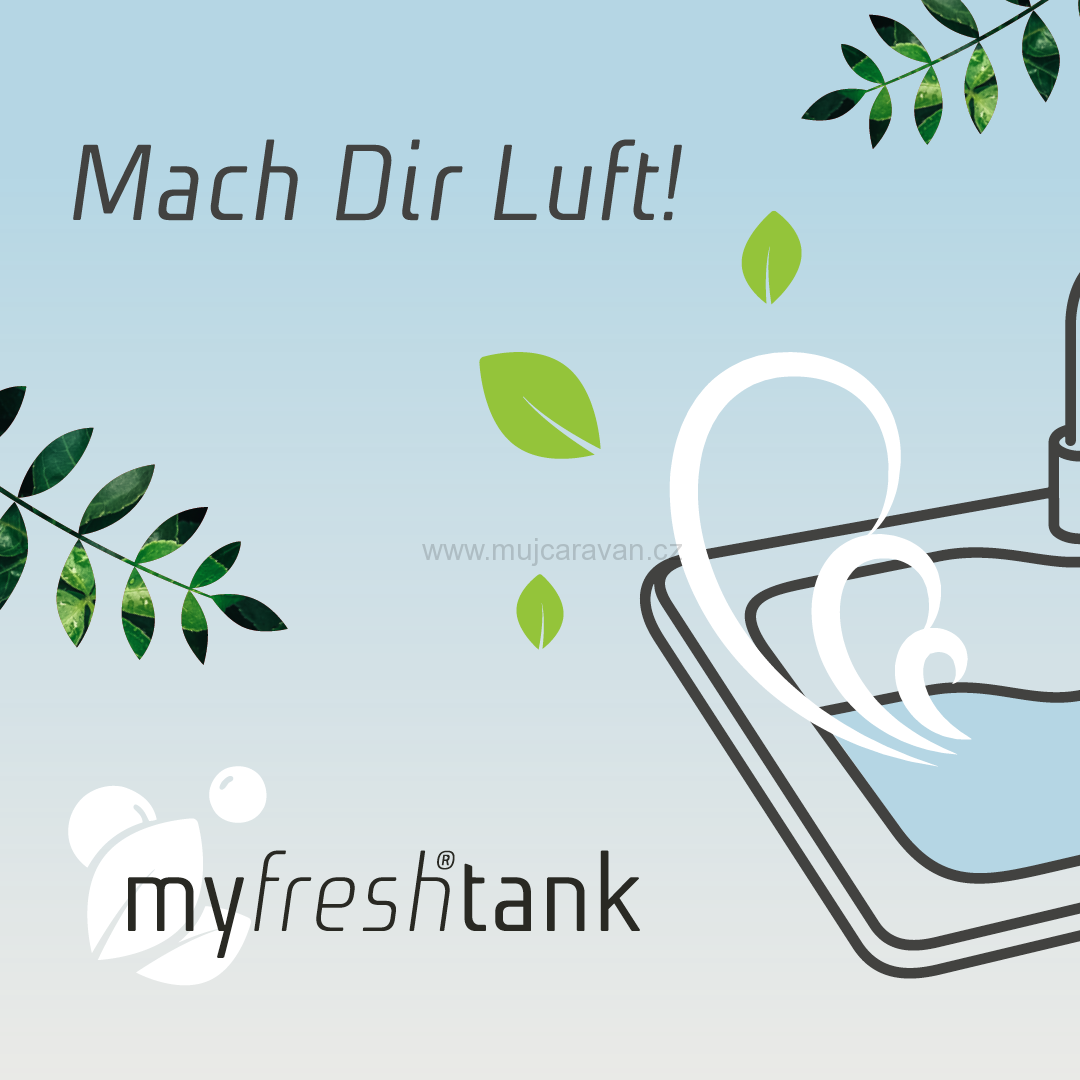 Čistič a osvěžovač nádrže na odpadní vodu Easydriver myfresh®tank