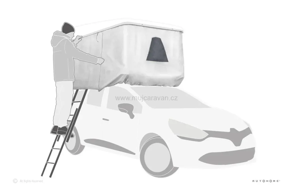 Zimní izolace pro střešní stan AUTOHOME MAGGIOLINA SMALL