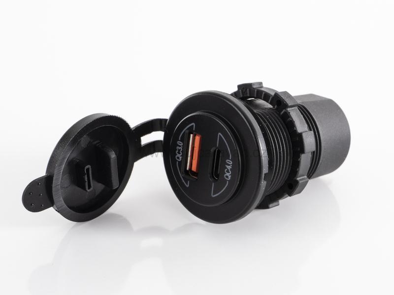 Duální USB nabíjecí zásuvka 12V / 24V