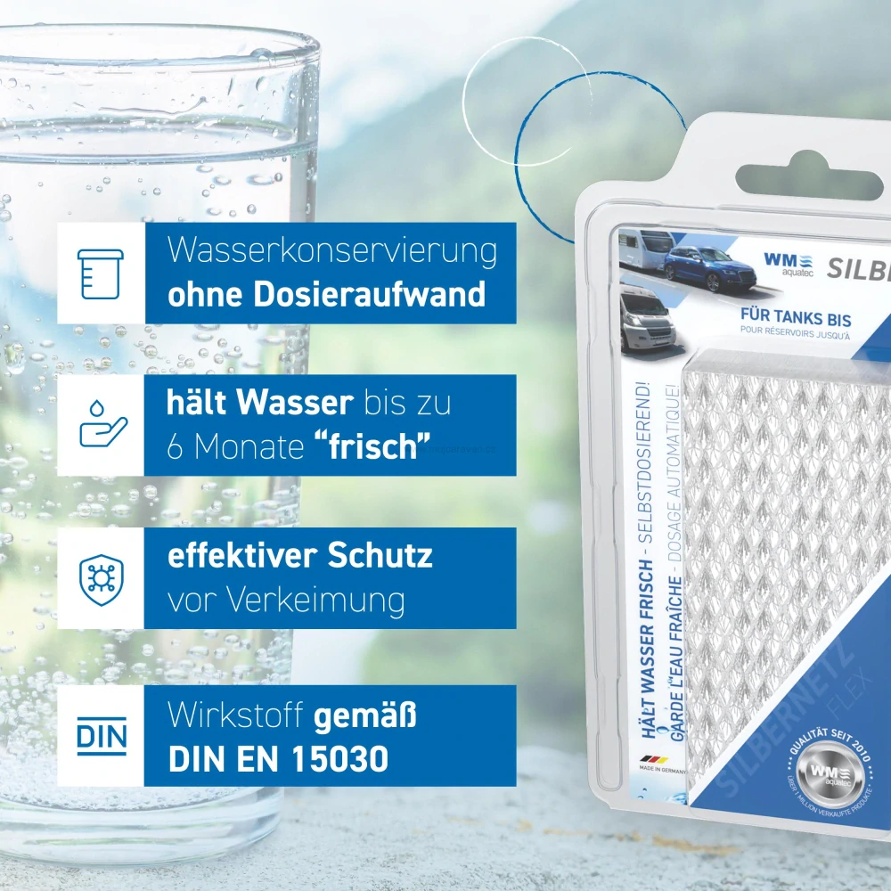 Vodní konzervace Silbernetz Flex pro nádrž do 100 l