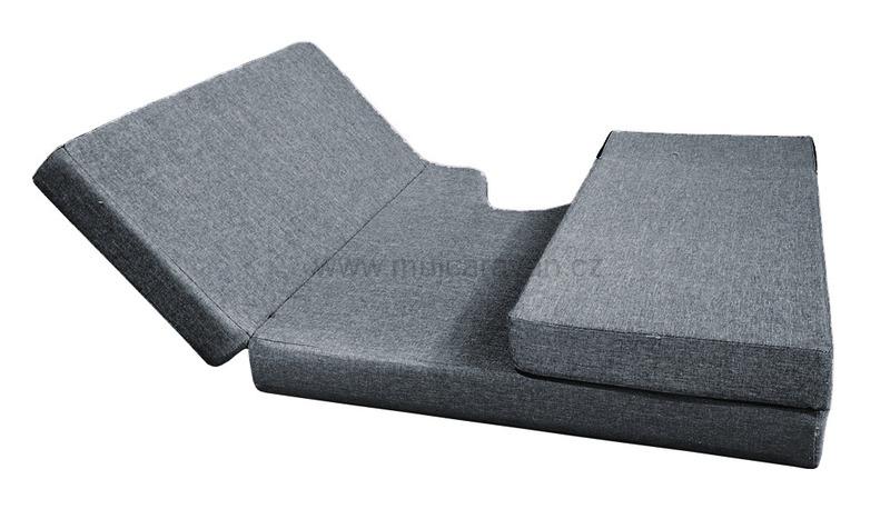 Přídavné skládací lůžko do kabiny
