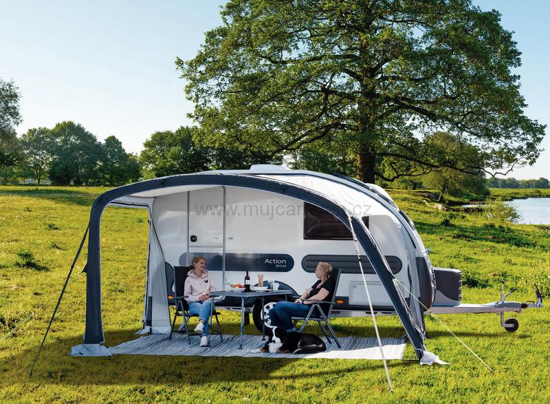 Nafukovací sluneční střecha pro Adria Action Air 391