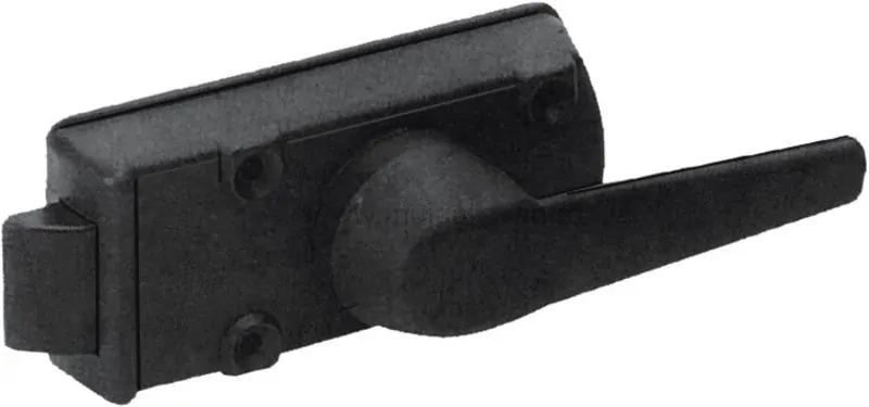 Zámek dveří CARAVAN pravý, černo/černý