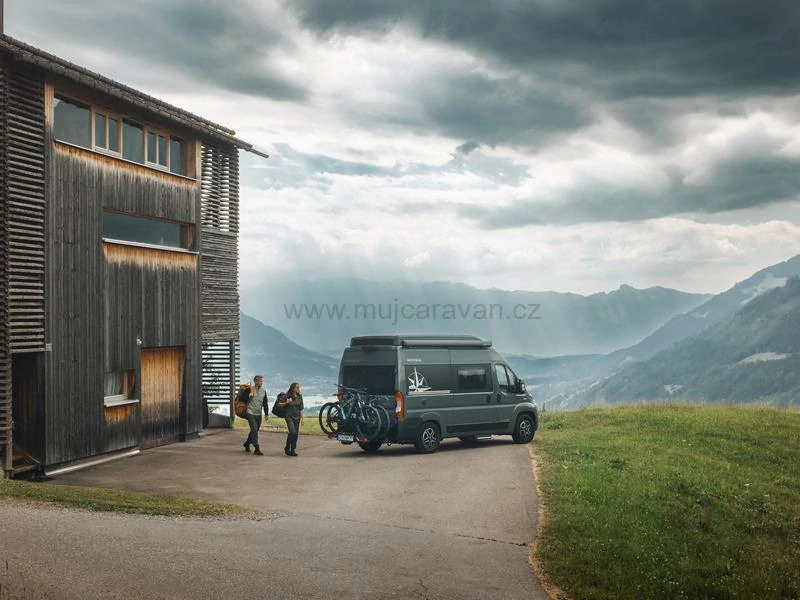 Otočné závěsné zařízení Thule VeloSwing pro Fiat Ducato, Citroën Jumper, Peugeot Boxer od roku 2007
