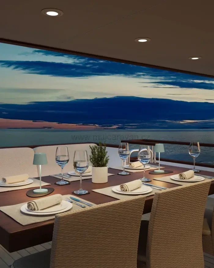 Stolní lampa MONACO olivová