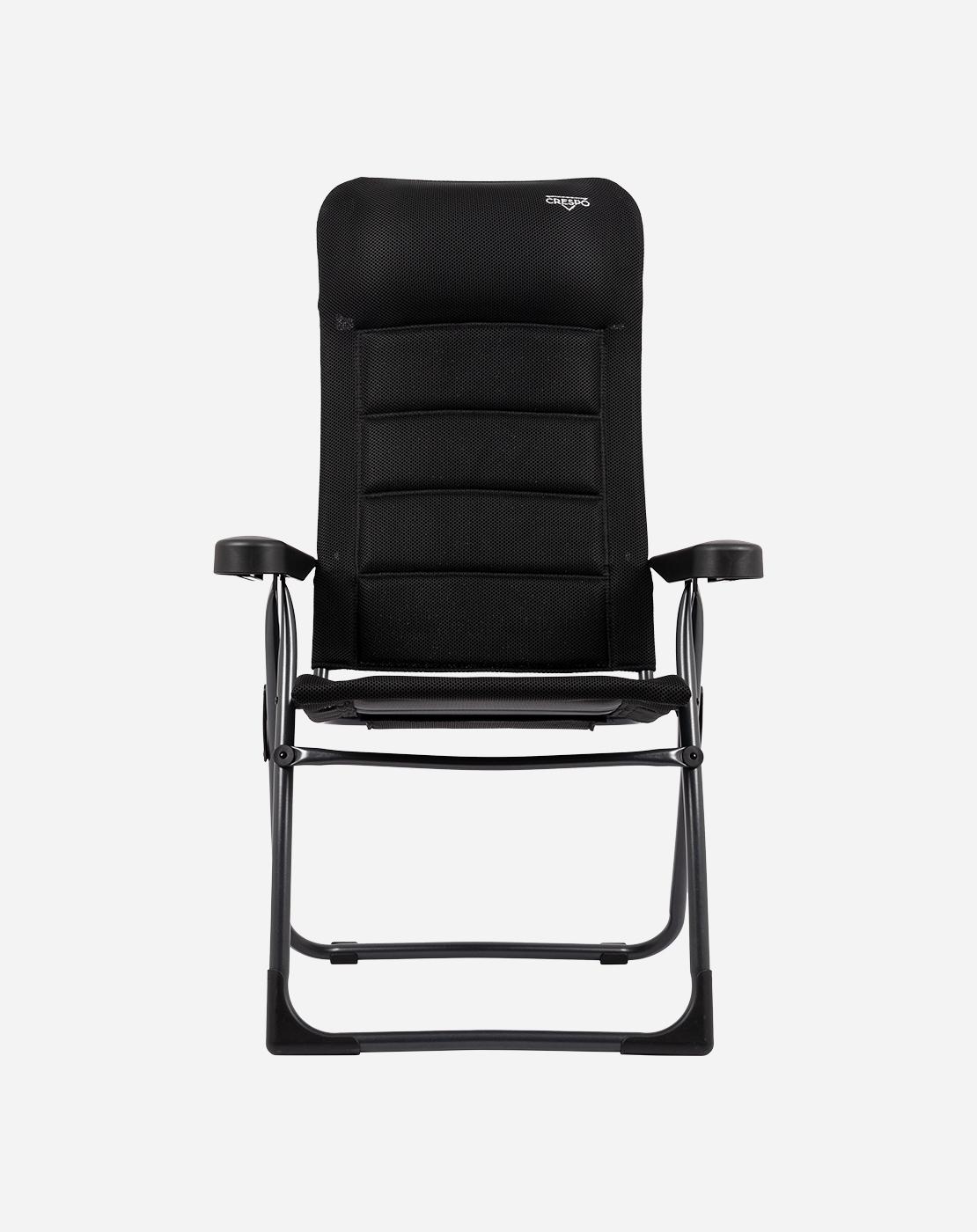 Kempingové křeslo Crespo Air-Deluxe XS, černé (AP-215)