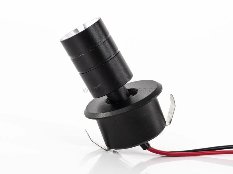 LED mini zapuštěné bodové světlo - dlouhé