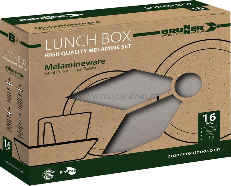 Sada melaminového nádobí Brunner ICONIC COMPACK