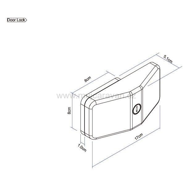 Přídavný zámek Thule Door Lock 