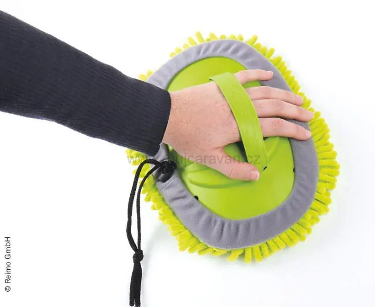 Teleskopický umývací kartáč z mikrovlákna