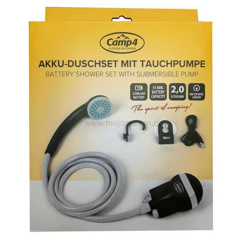 Mobilní aku sprcha 