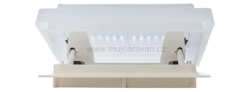 Střešní okno MPK 29, 28 x 28 cm s aretací, šedý rám