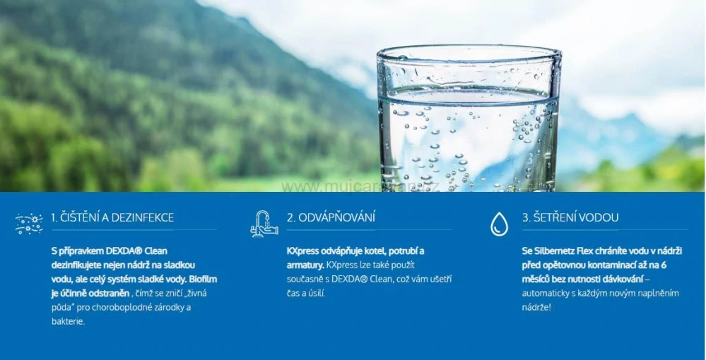 Hygiene Trio Set - nádrž do 60 l