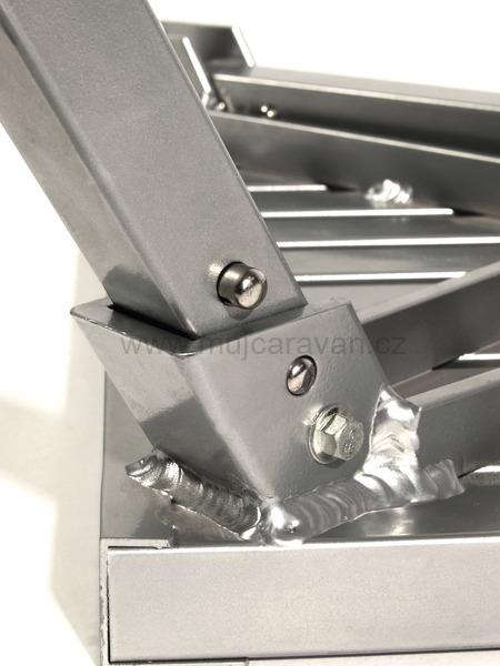 Skládací ocelový schůdek Carbest 