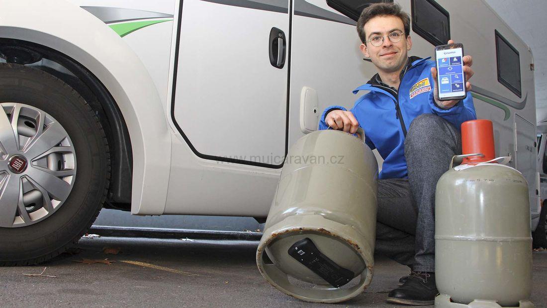 Měřič obsahu plynové láhve Truma Level Control