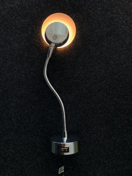 LED flexibilní dotyková bodovka s USB