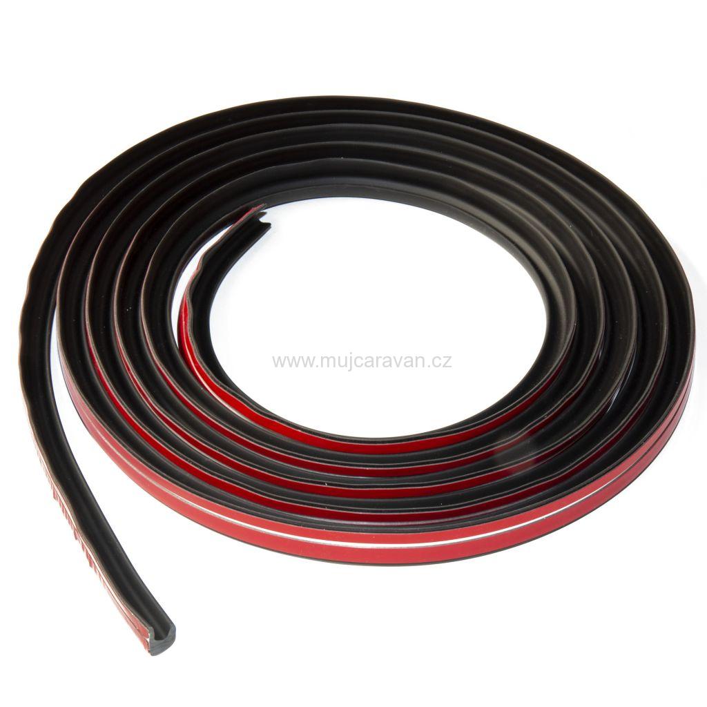 Dešťový okap Drip Stop 200 cm - pro stěny, černý