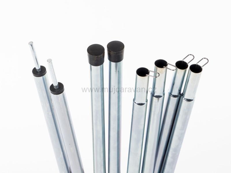 Tyče pro sluneční plachtu, 196 cm, 2 ks 