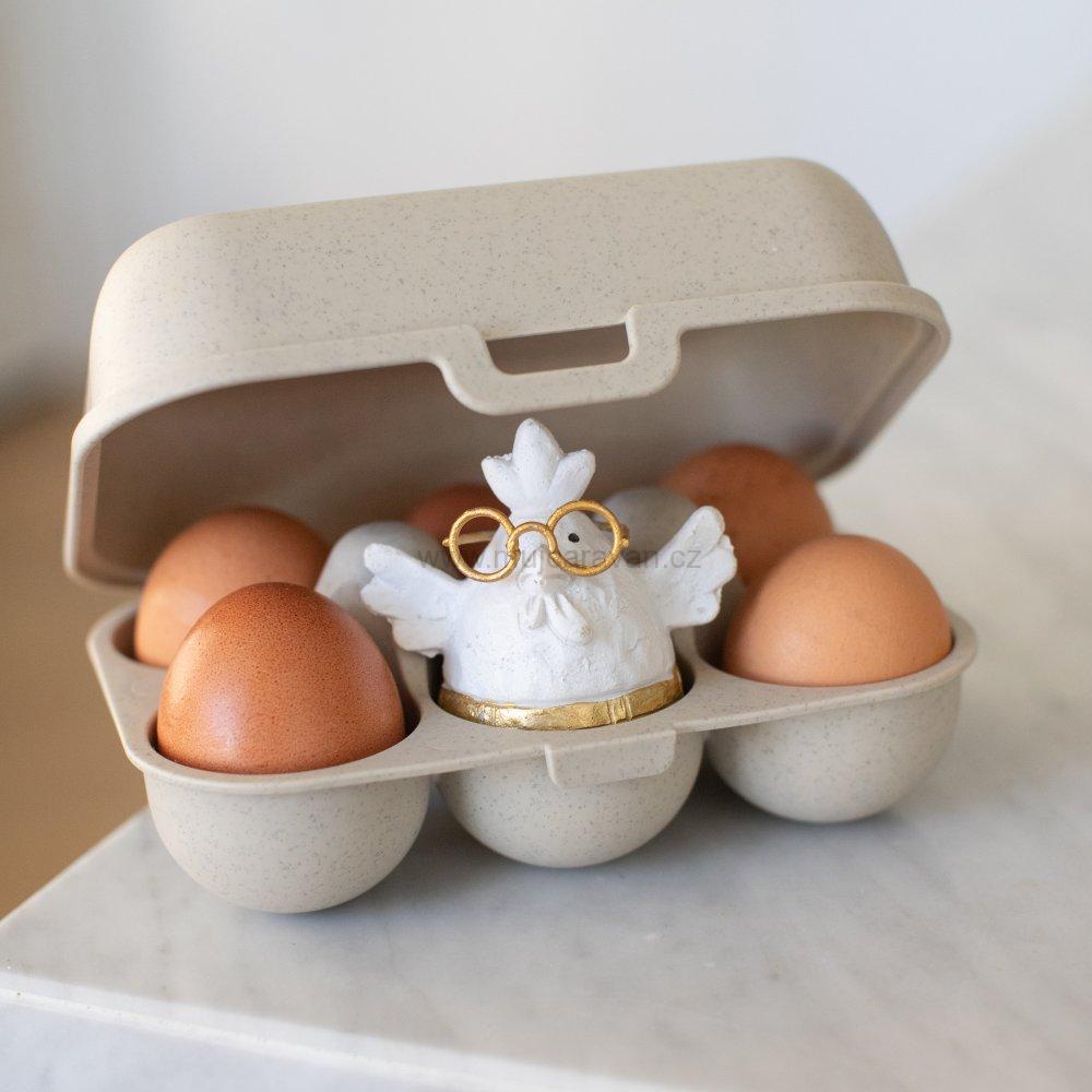 Krabička na 6 vajec Koziol EGGS TO GO
