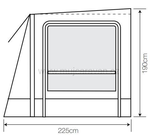 Přístavek pro předstan Outdoor Revolution ESPRIT PRO X 350M