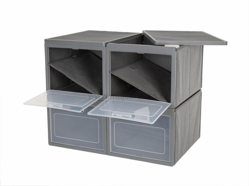 Skládací organizér, 4 boxy