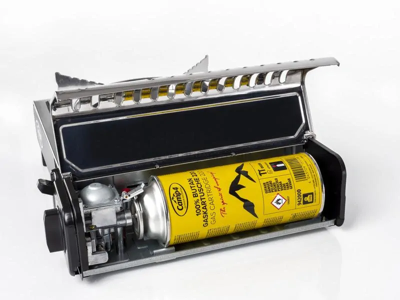 Plynový kartušový vařič GOURMET se zapalovací pojistkou 