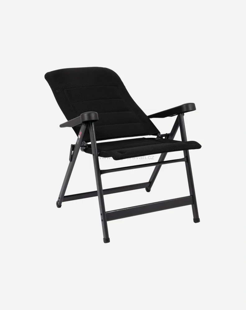 Kempingové křeslo Crespo Air-Deluxe S, černé (AP-235)