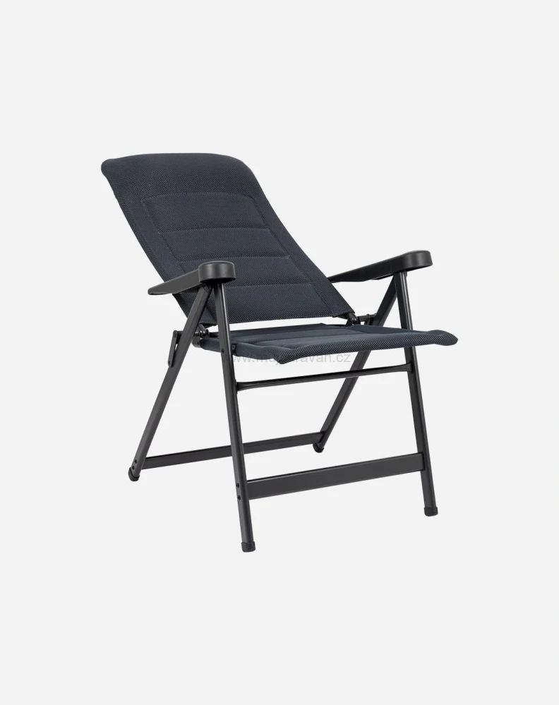 Kempingové křeslo Crespo Air-Deluxe L, šedé (AP-240)