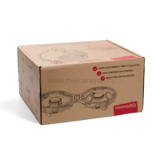 Přenosný plynový vařič NomadiQ 