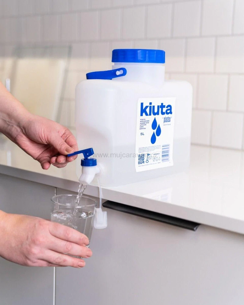 Kanystr na vodu s kohoutkem Plastex 5 l