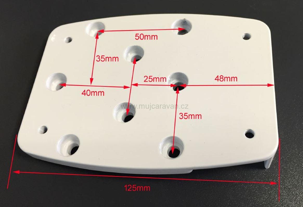 Zámek dveří vozidla HEOsafe Door Frame - bílá