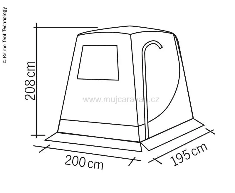 Zadní stan Upgrade 2 pro VW T5 a T6