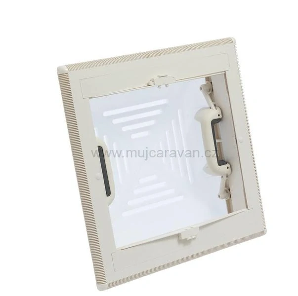 Střešní okno MPK 40 x 40 cm Modell 46K - bílé, rám šedý