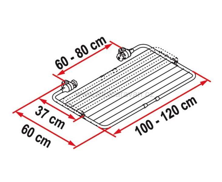 Sušák na prádlo Fiamma Easy Dry
