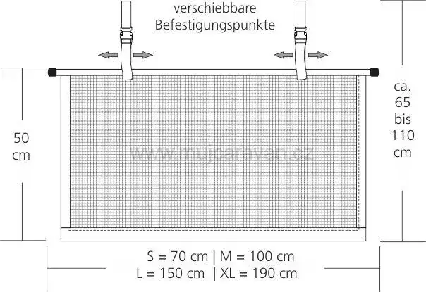 Sliiper - ochranná síť proti pádu