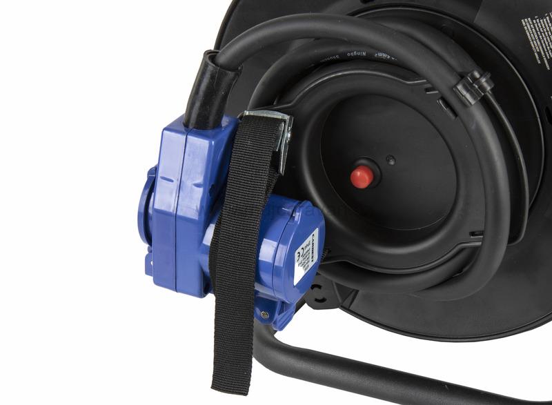 CEE kabelová cívka s úhlovou zásuvkou 25 m