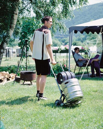 Skládací transportní vozík TS 600, 70 kg