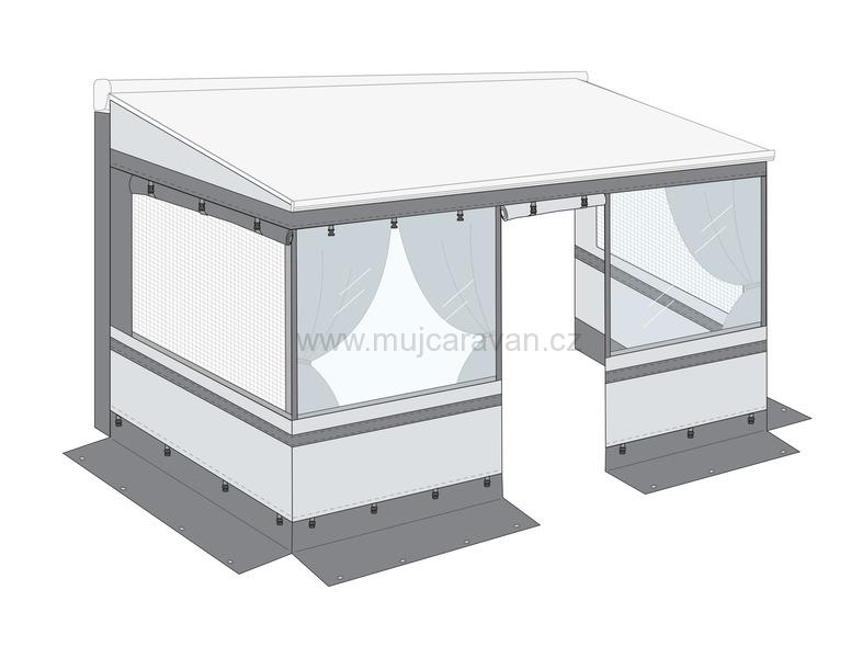 Fiamma Privacy Room Light pro F45 S, Van 260