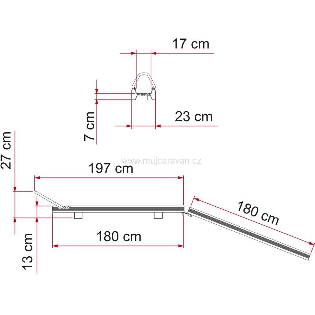 Kolejnice a nakládací rampa na motocykl - Carry Moto
