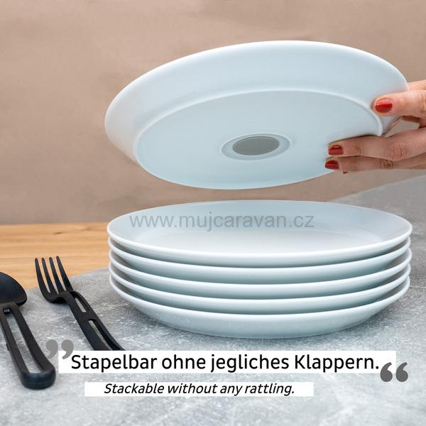 Sada 2 ks porcelánových talířů Silwy