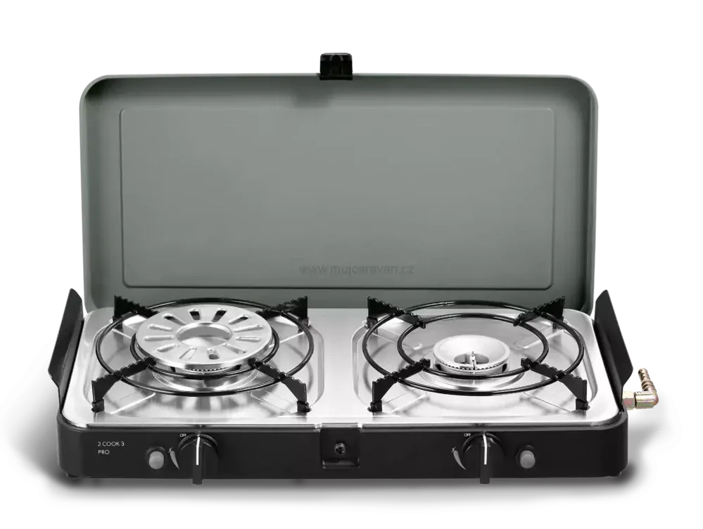 Plynový vařič / gril Cadac 2-Cook 3 Pro Deluxe, 50 mbar